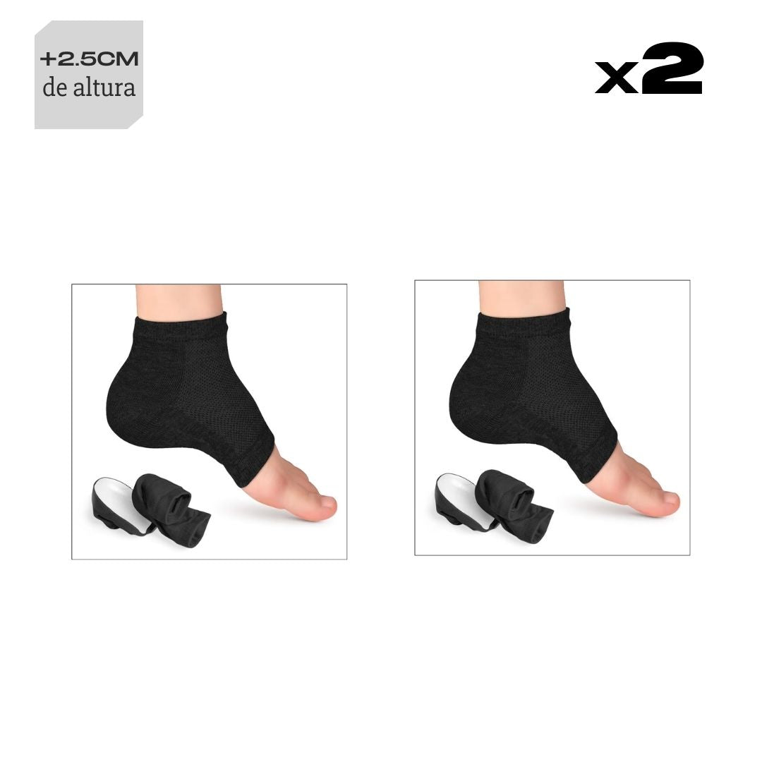 Calcetas de Aumento de Altura Invisible