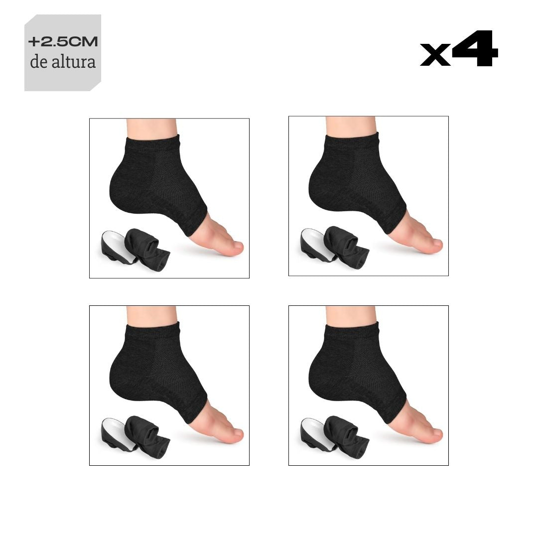 Calcetas de Aumento de Altura Invisible