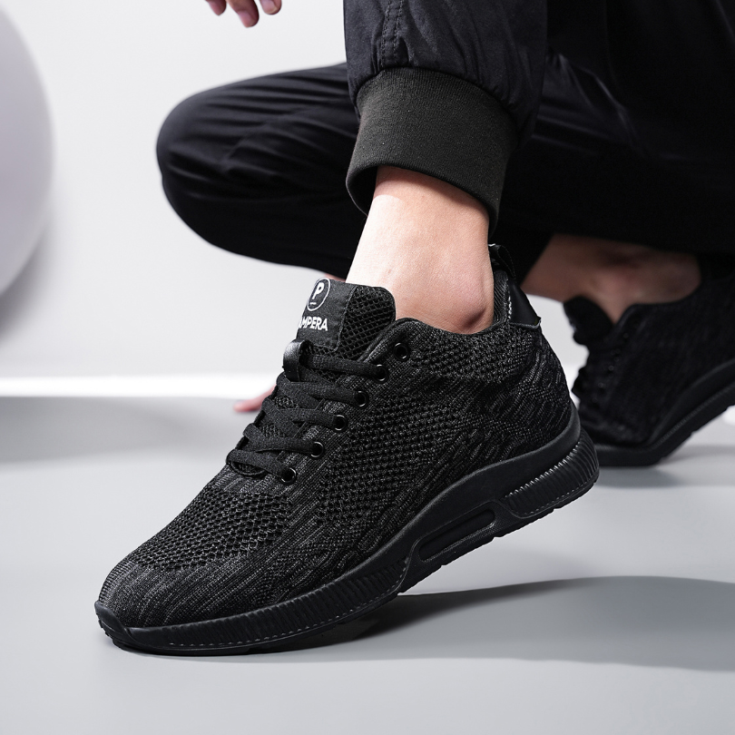 Tenis Pamper Full Black (+8cm de Altura)