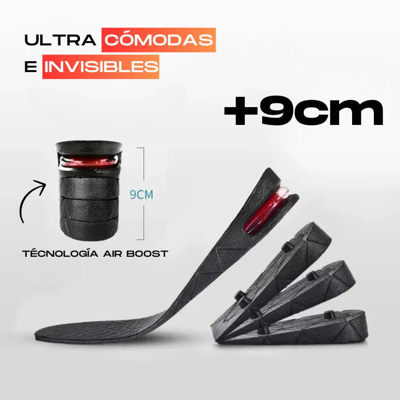 Plantillas de Aumento de Altura Invisible (Air Boost)